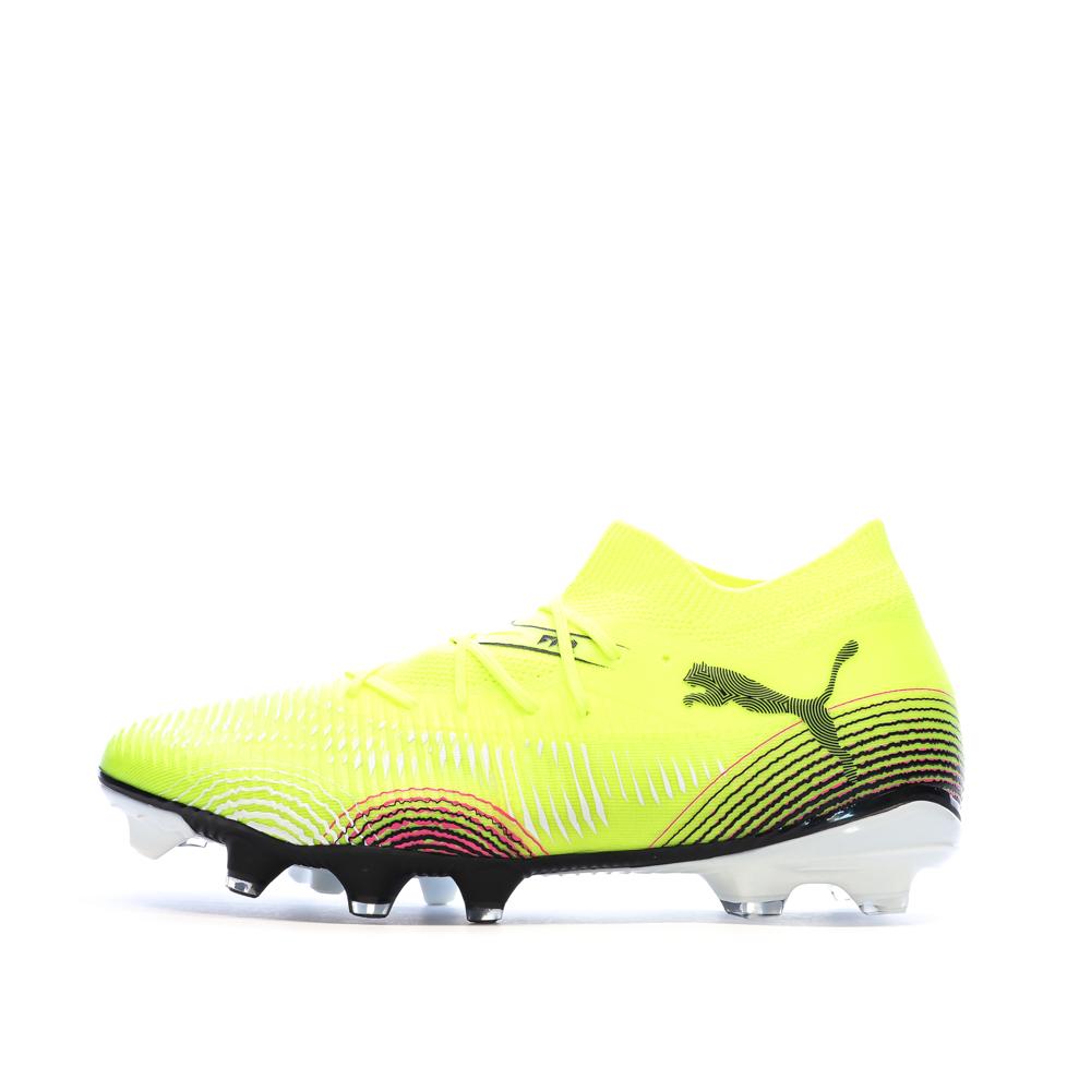 Chaussures de football Jaunes/Noires Homme Puma Future 8 pas cher