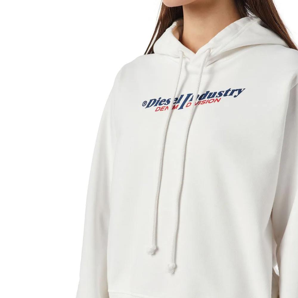 Sweat Blanc Femme Diesel Reggy vue 3