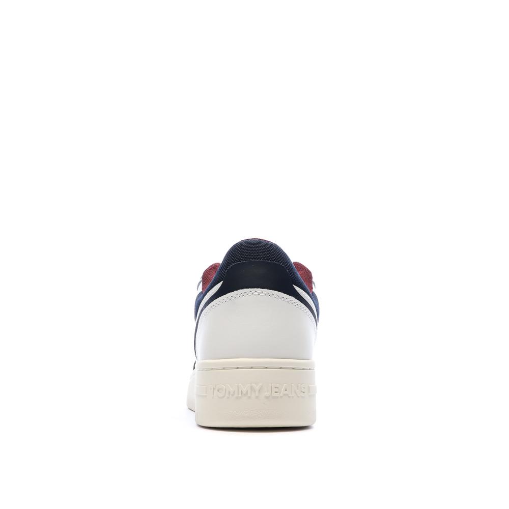 Baskets Blanche Homme Tommy Hilfiger Retro vue 3