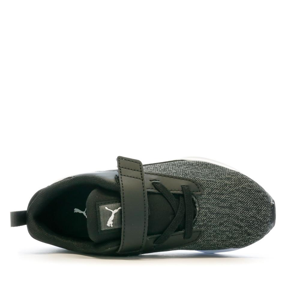 Baskets Noires Garçon Puma Ps Comet vue 4