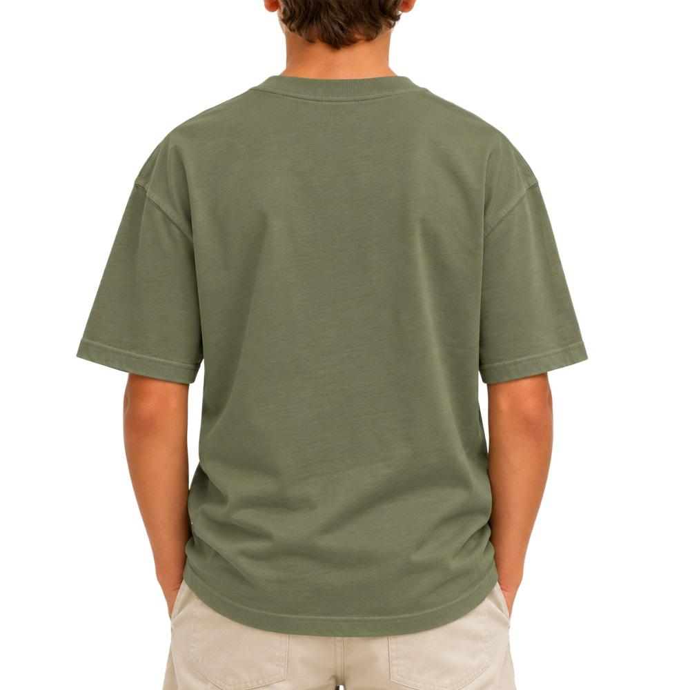 T-Shirt Kaki Garçon Paname Brothers vue 2