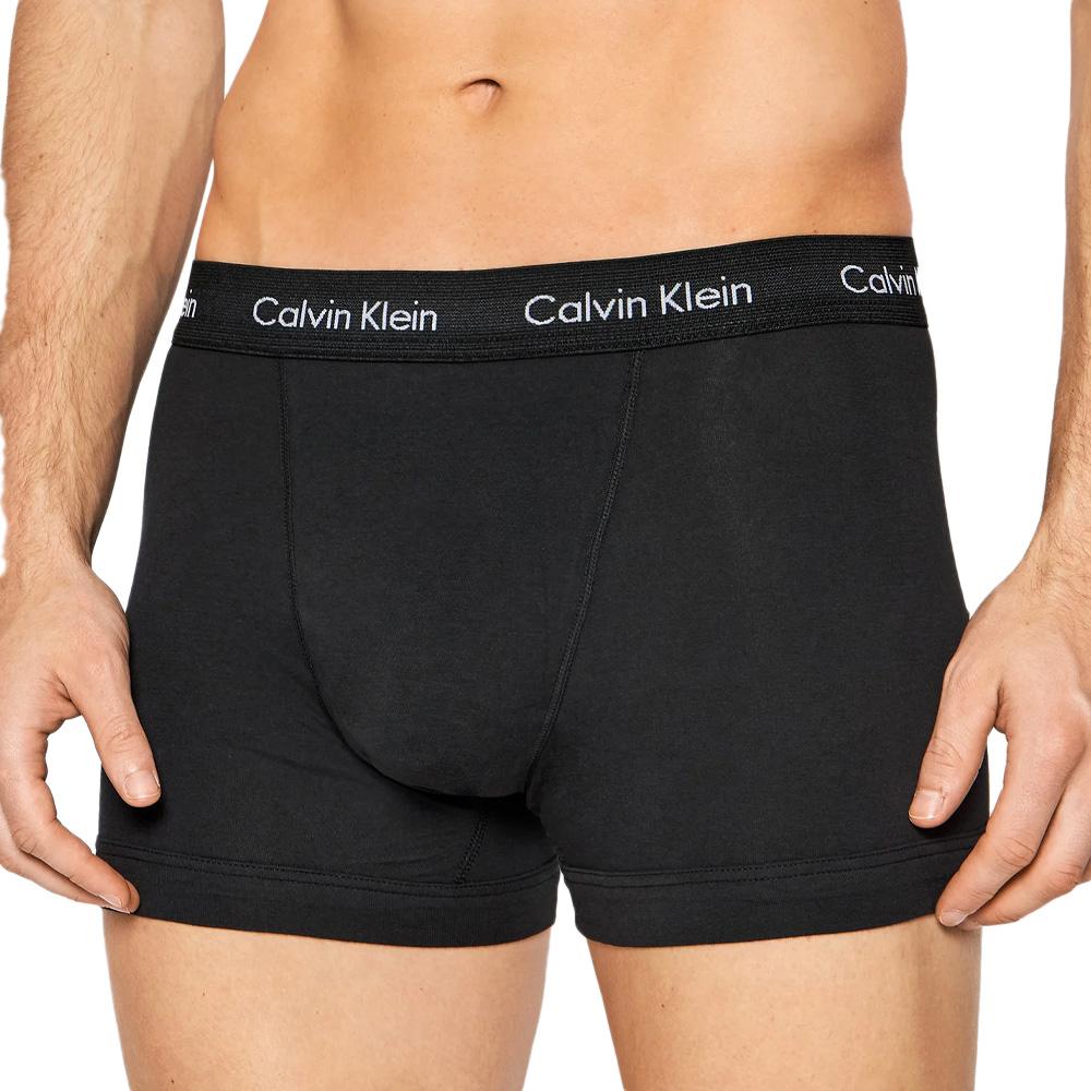 x3 Boxers Noirs Homme Calvin Klein Jeans U2662G pas cher