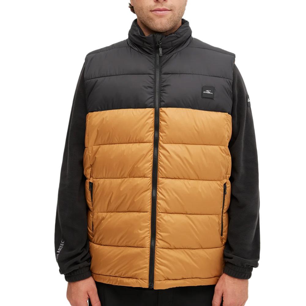 Doudoune Sans Manches Noir/Orange Homme O'Neill O'riginals Puffer pas cher