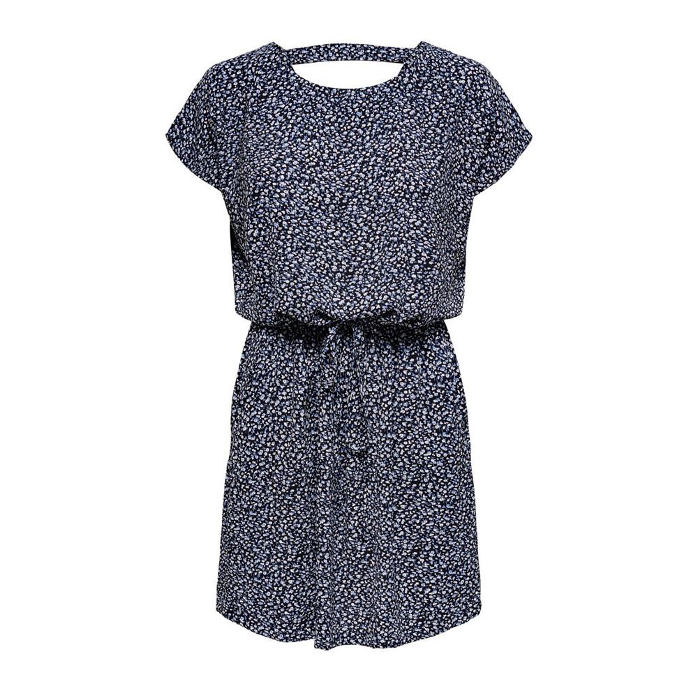 Robe Noir à fleurs Femme Only Mariana pas cher