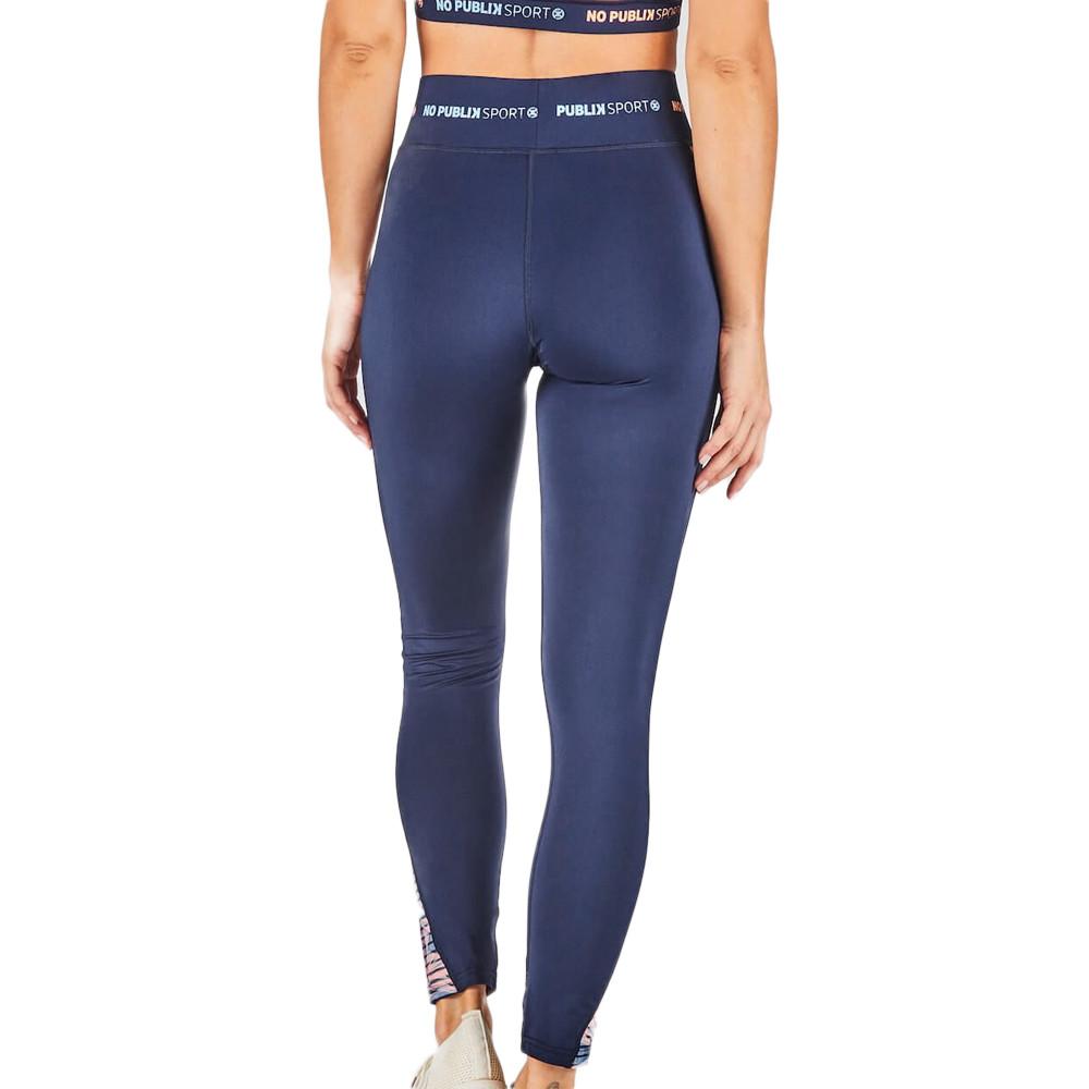 Legging Bleu Femme No Publik Florida vue 2