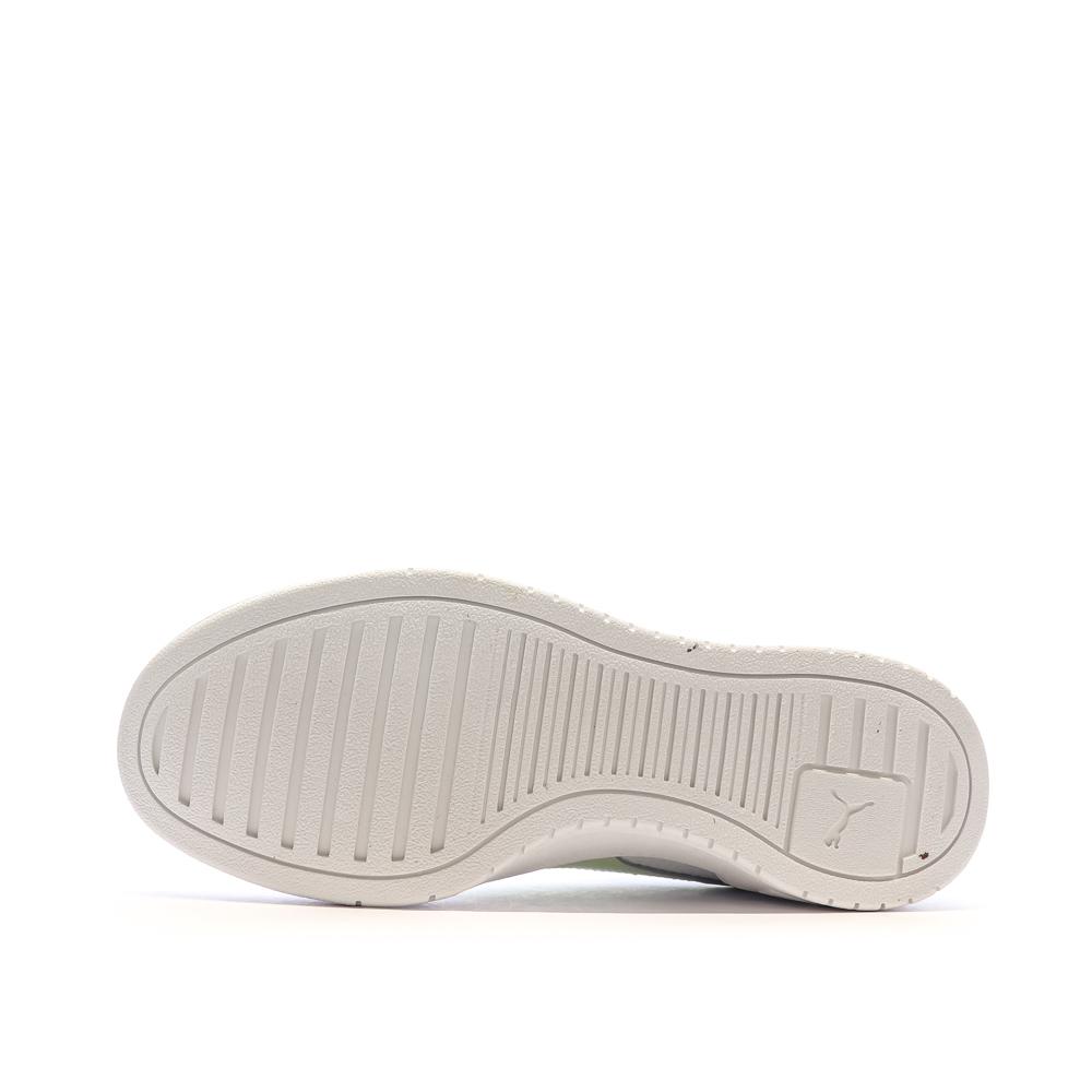 Baskets Blanche/Gris/Vert Femme Puma 394749-02 vue 5