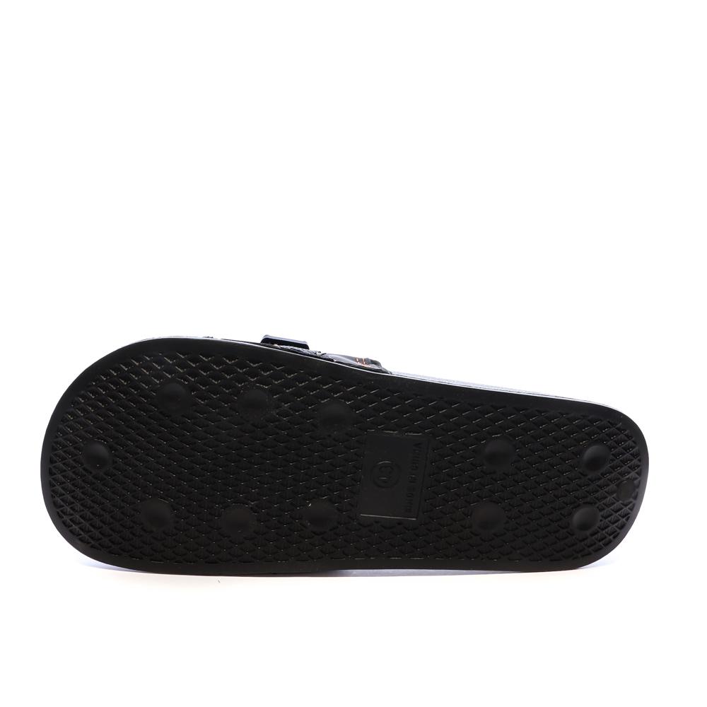 Claquettes Noires/Rouges Homme Von Dutch MALIBU vue 2