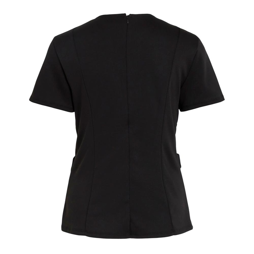 T-shirt Noir Femme Vila Lillie vue 2