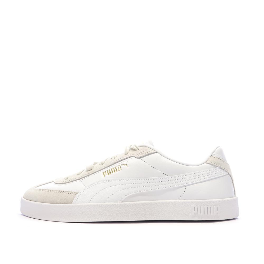 Baskets Blanches/Beiges Homme Puma Club Ii Era pas cher