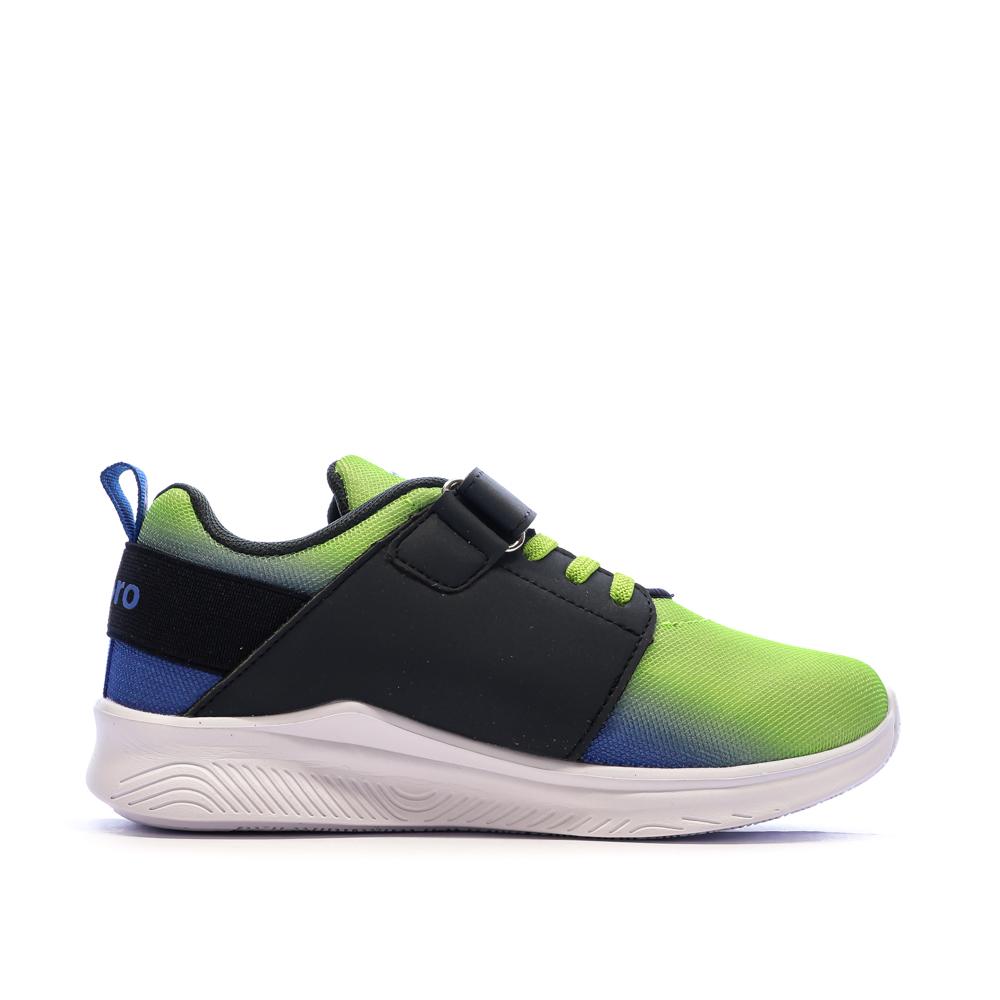 Baskets Marine/Jaunes Garçon Umbro Salem vue 2