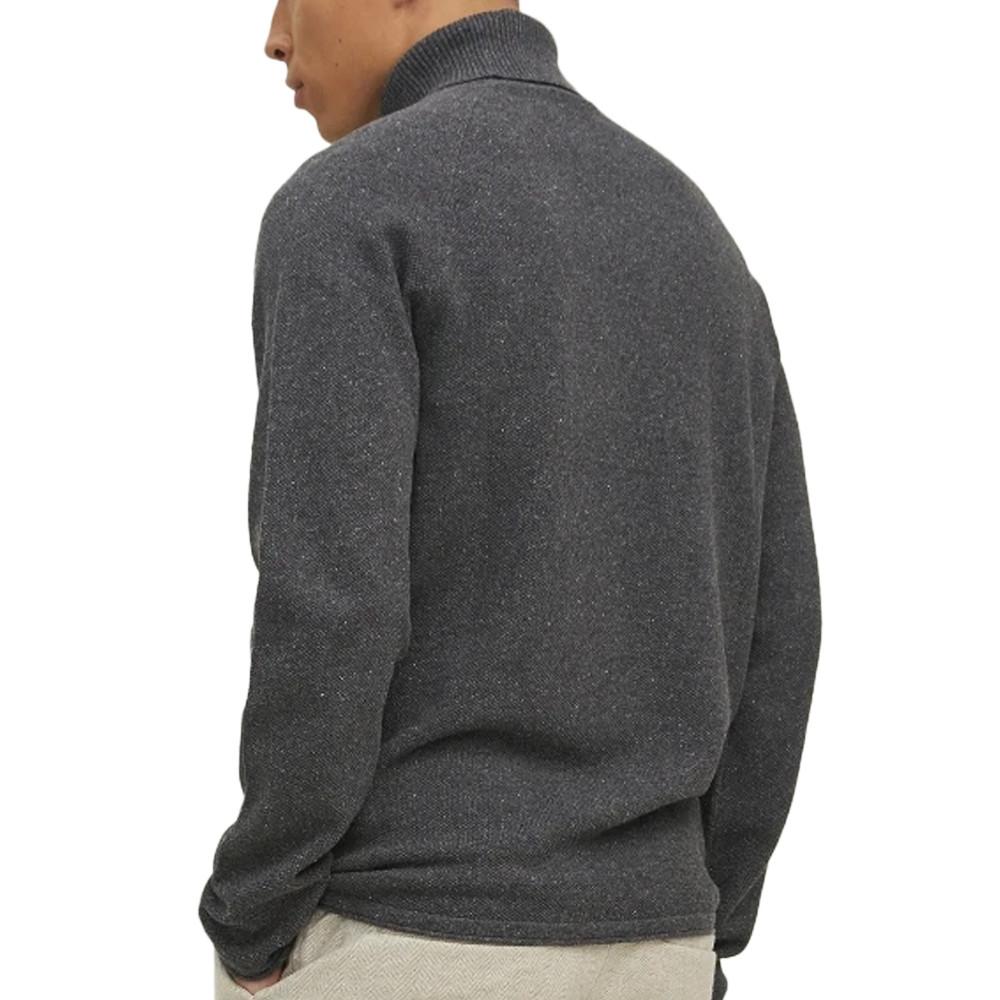 Pull Col roulé Gris Homme Jack & Jones Roll vue 2