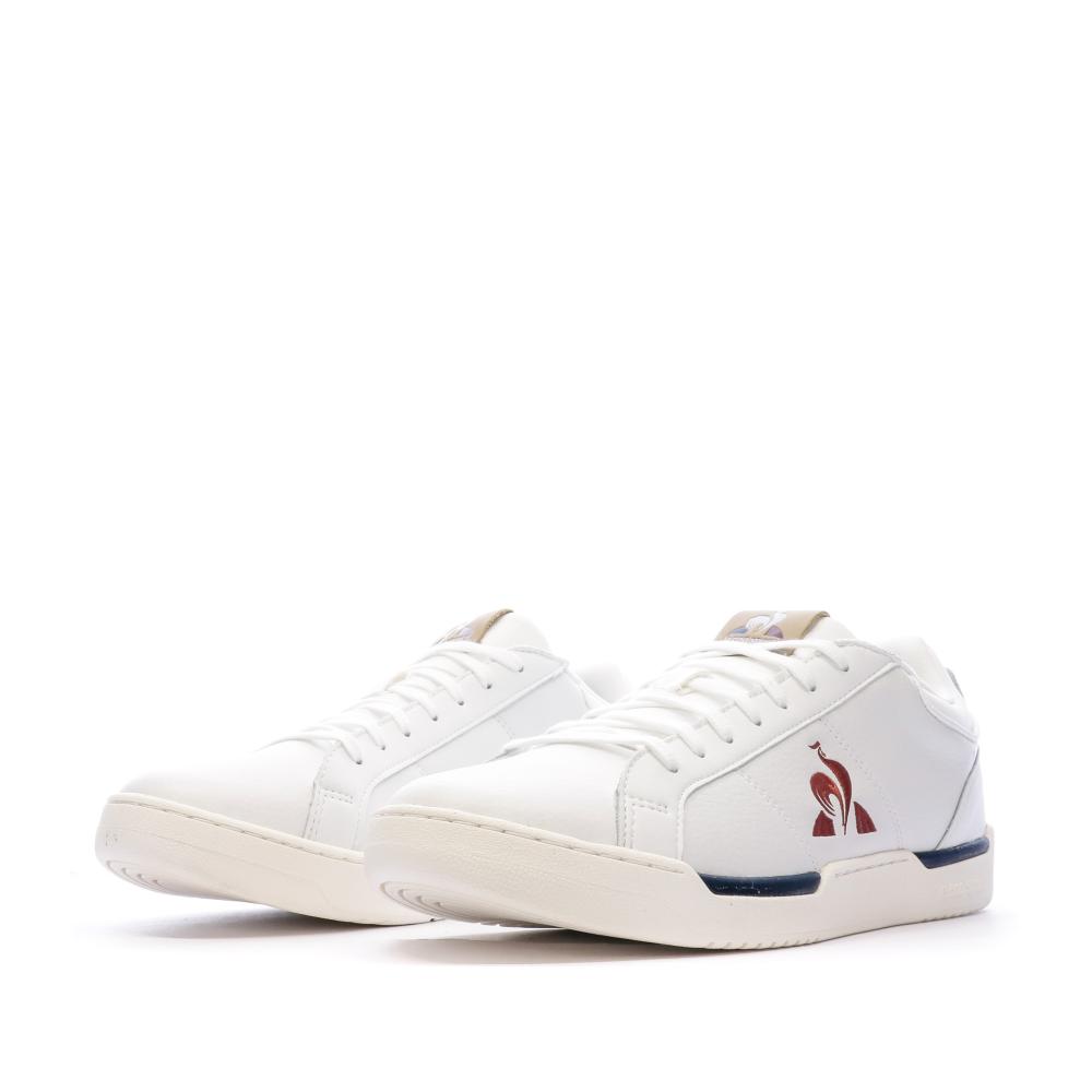 Baskets Blanches Homme Le Coq Sportif Stadium Bbr Premium vue 6