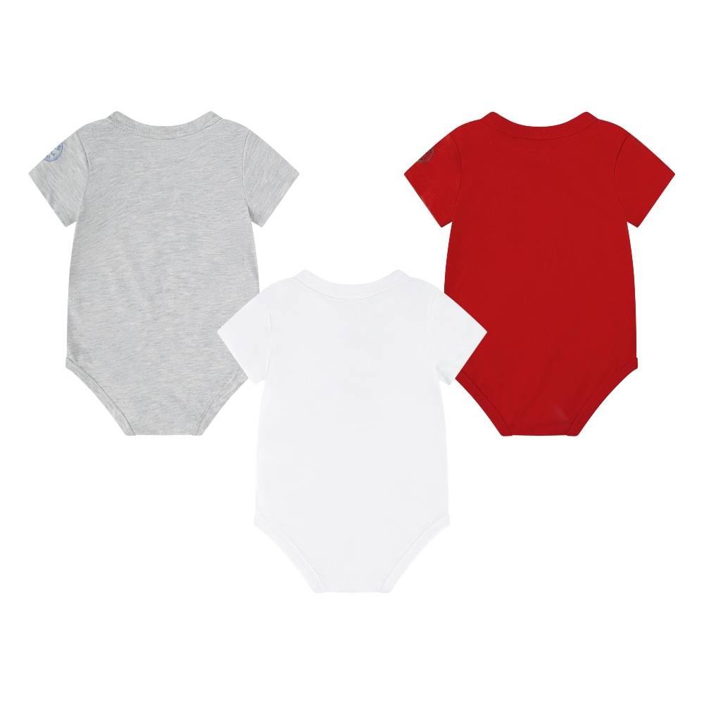 X3 Body Rouge/Blanc/Gris Garçon Converse Squiggle vue 2