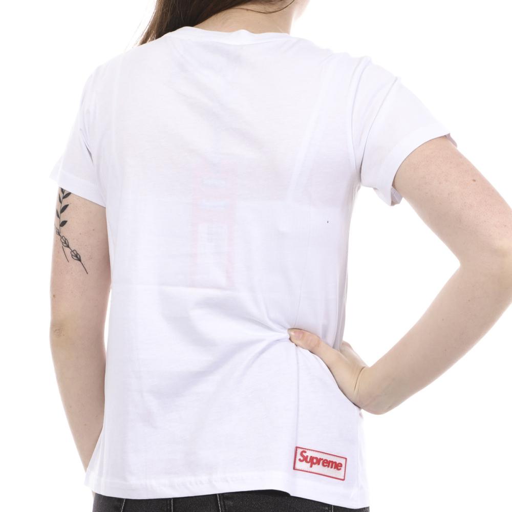 T-shirt Blanc Femme Supreme Grip Sofy vue 2