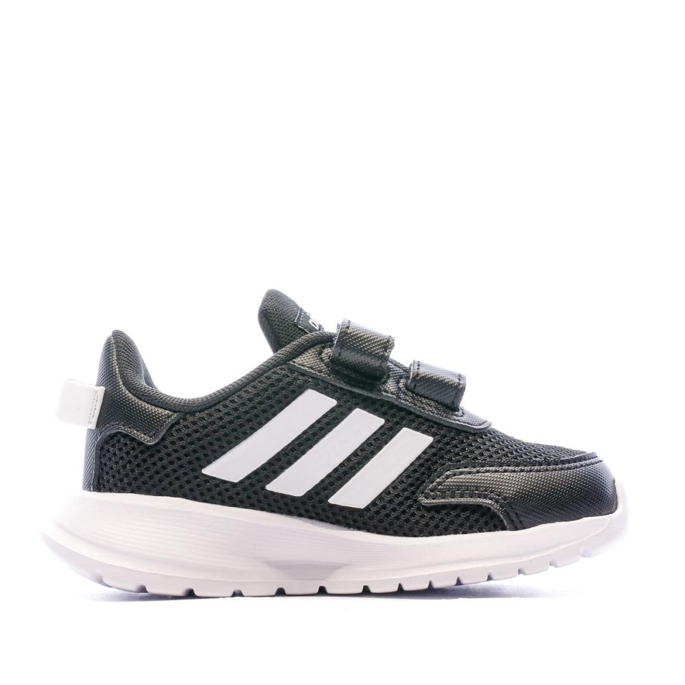 Baskets noires bébé/enfant Adidas Tensaur Run I vue 2
