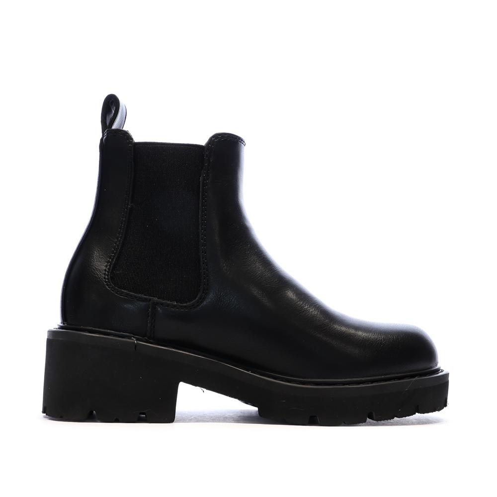 Bottines Noir Fille Levi's Ashley vue 2