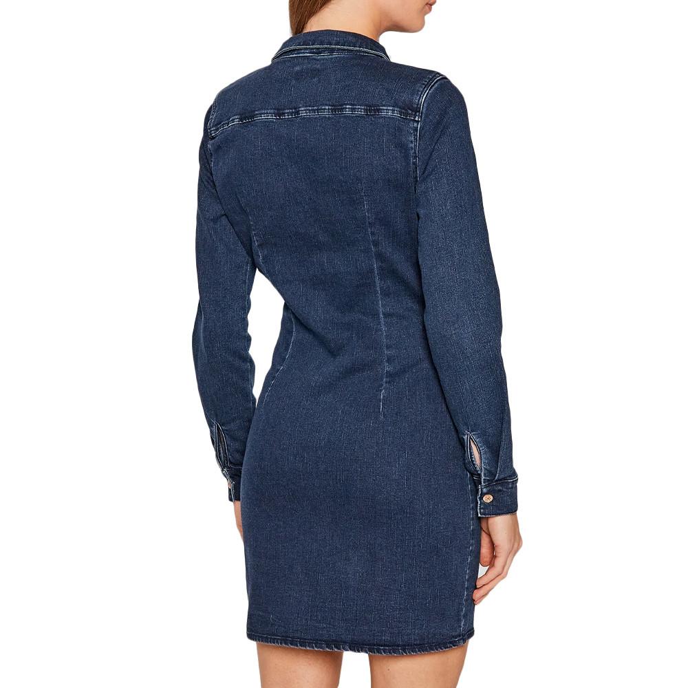 Robe en Jean Bleu Femme Noisy May Joy vue 2