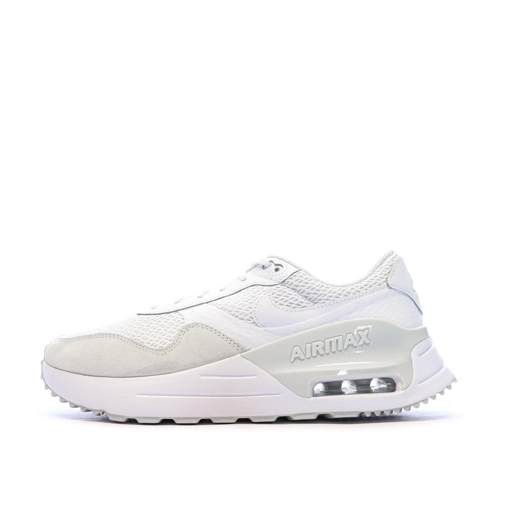Baskets Blanches Homme Nike Air Max Systm pas cher