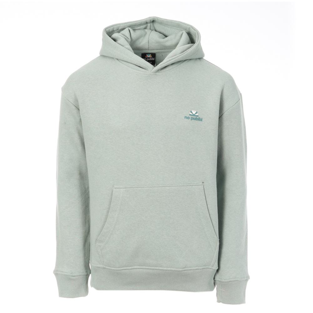 Sweatshirt Grün Jungen No Publik Hoody günstig