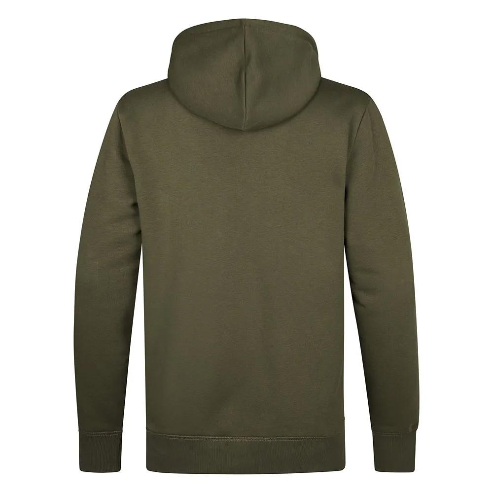Sweat Zippé Kaki Homme Petrol Industries Sweater vue 2