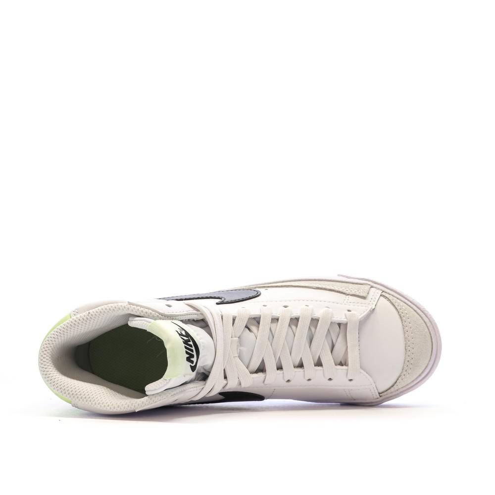 Baskets Blanches Junior Nike Blazer Mid '77 vue 4
