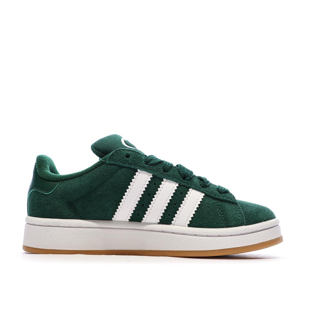 Campus Baskets Adidas Vert Foncé Mixte vue 2