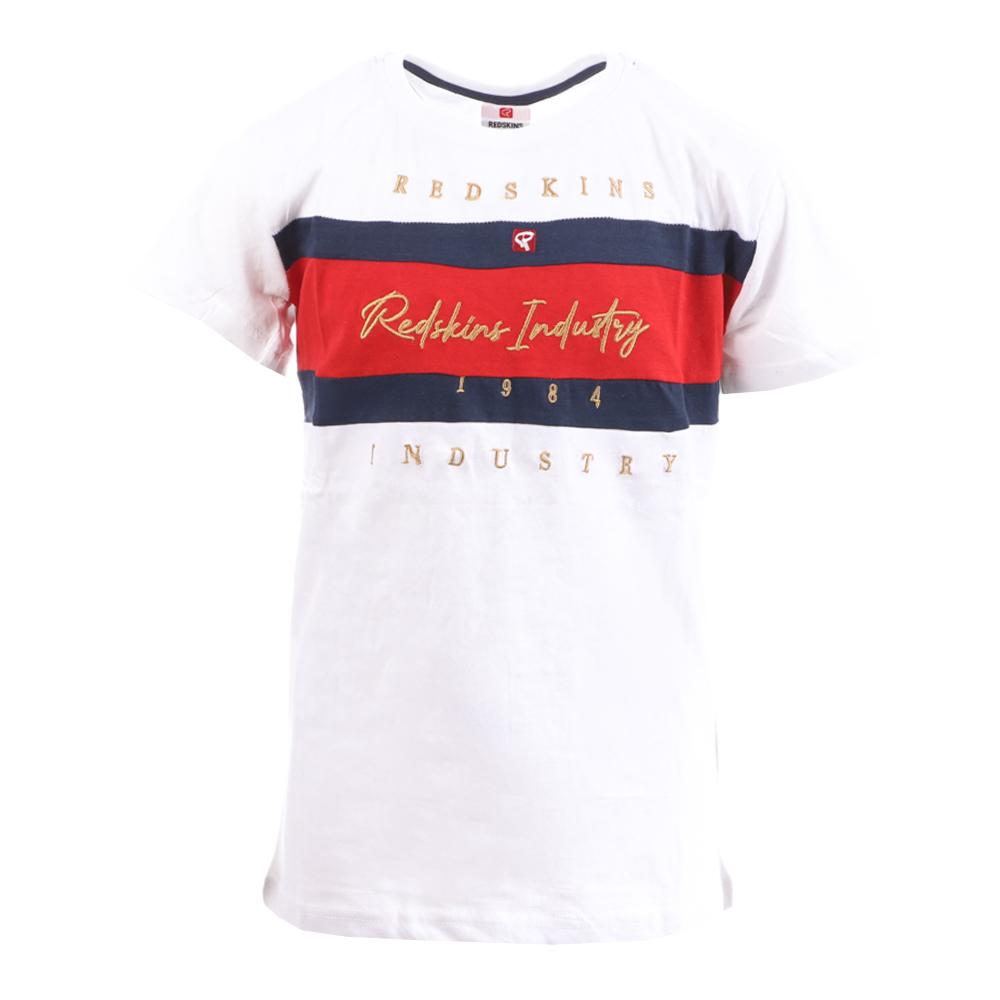 T-shirt Junior Blanc Garçon Redskins 2274 pas cher