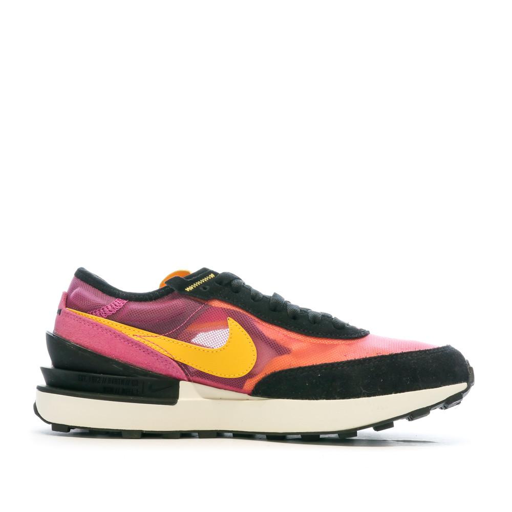 Baskets Rose Femme Nike Waffle One vue 2