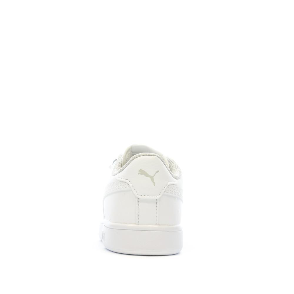 Baskets Blanches Enfant Puma Smash V2 L V vue 3