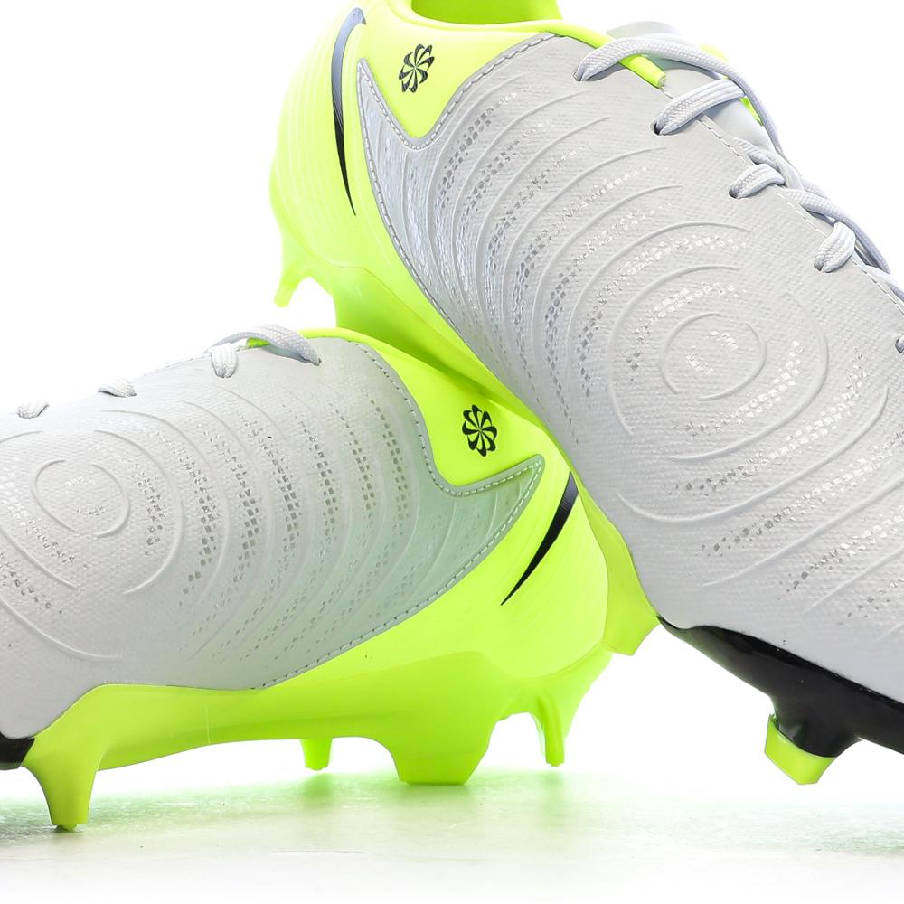 Chaussures de football Jaunes/Grises homme NIKE Phantom GX 2 Academy vue 7