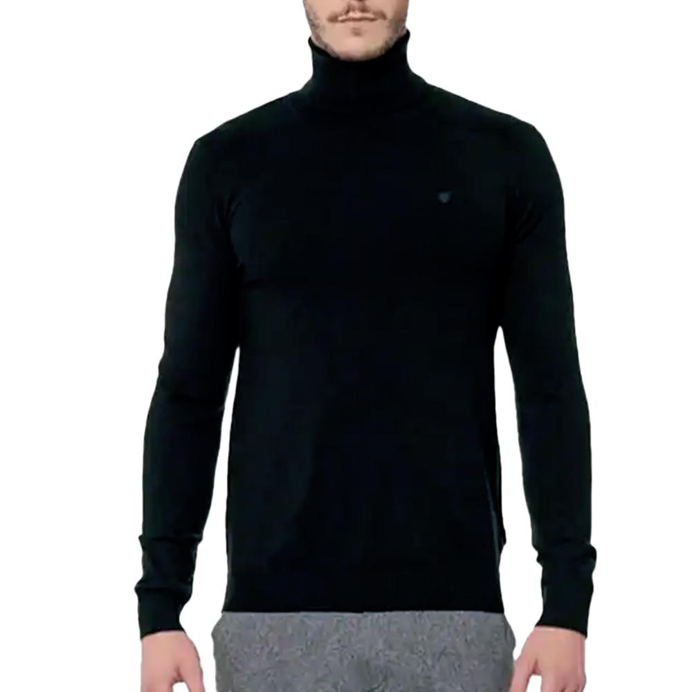 Pull Col Roulé Noir Homme Kaporal Arianh pas cher