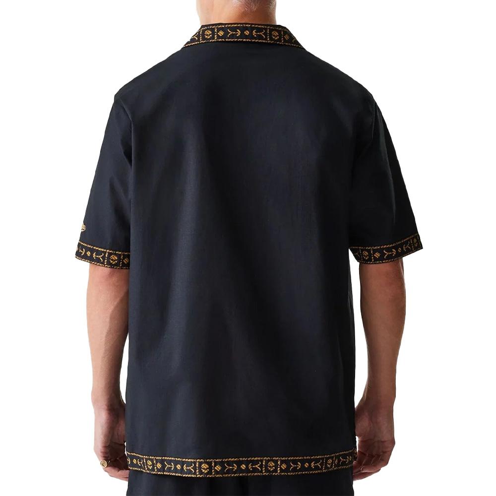 Chemise Noire Homme New Era Mlb vue 2