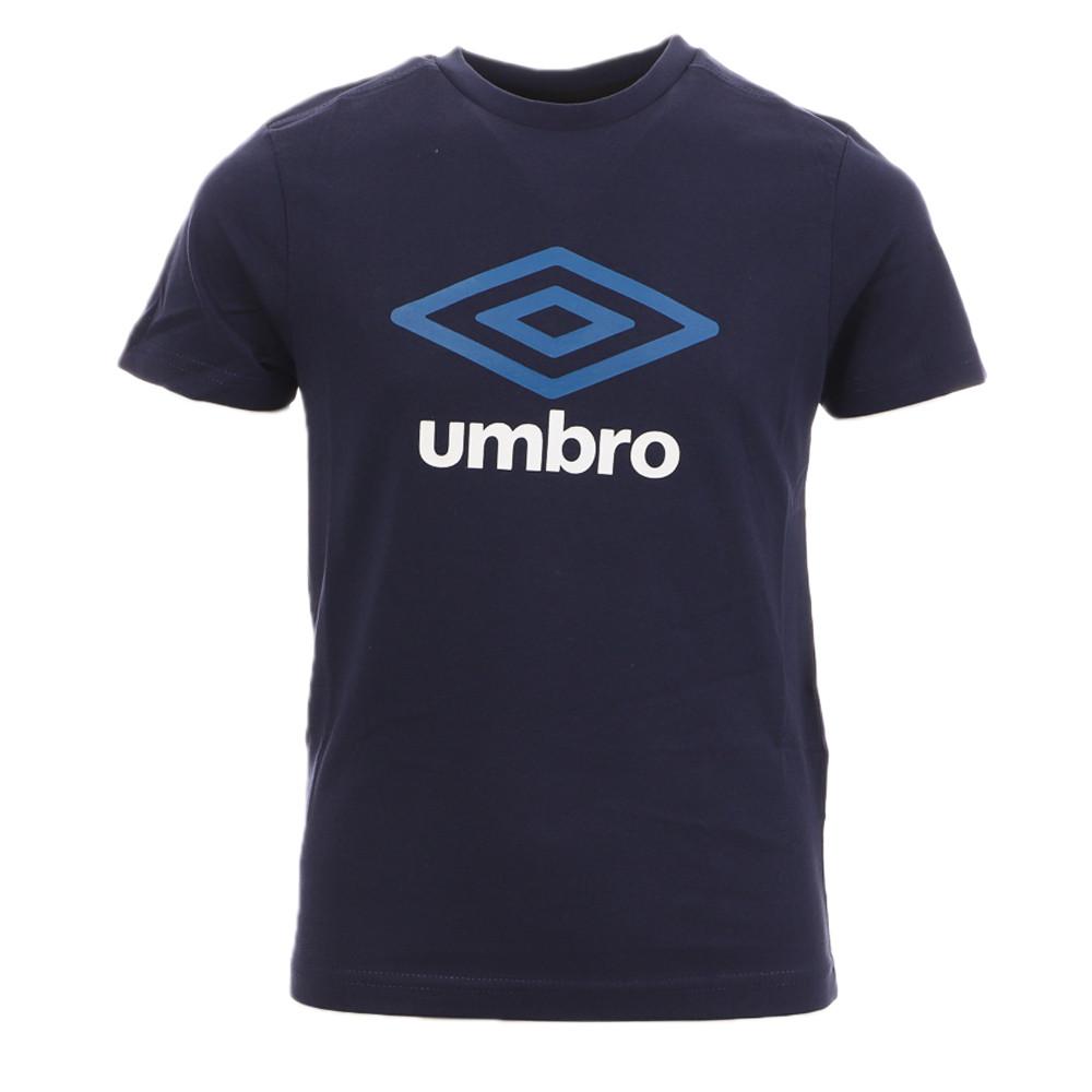 T-Shirt marine garçon Umbro Bas Net pas cher