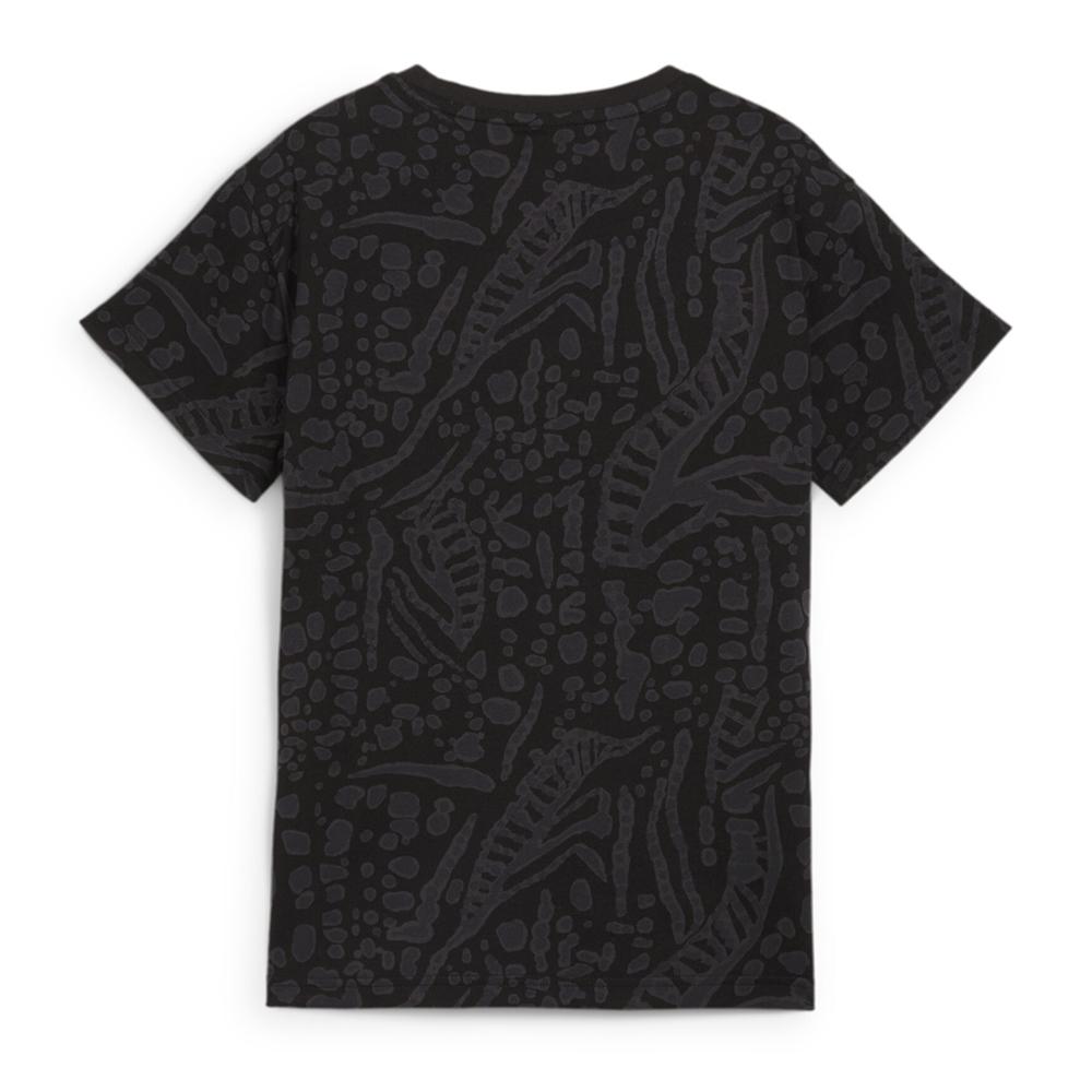 T-shirt Noir Fille Puma Hypernatu vue 2