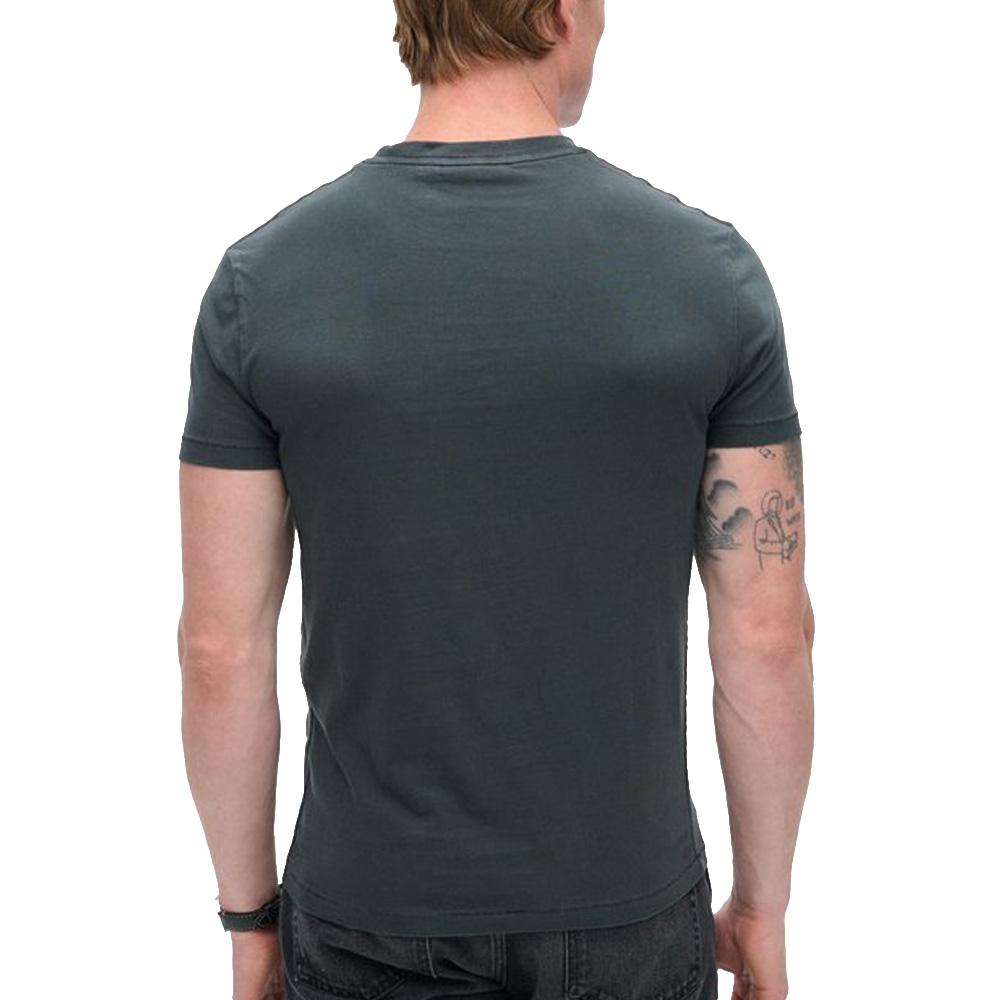 T-Shirt Gris Foncé Homme Superdry Essential vue 2