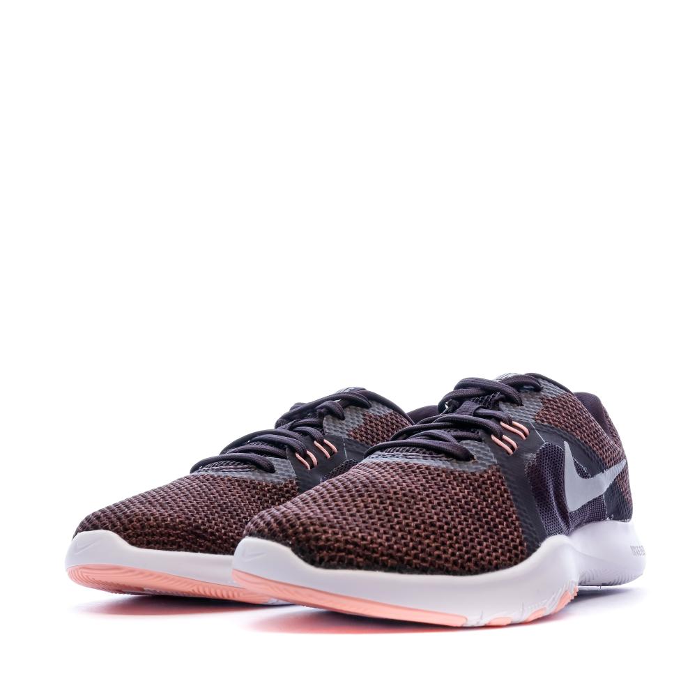 Baskets Bordeaux Femme Nike Flex trainer 8 vue 6