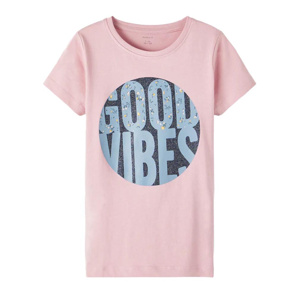 T-shirt Rose Fille Name it Ftilde pas cher
