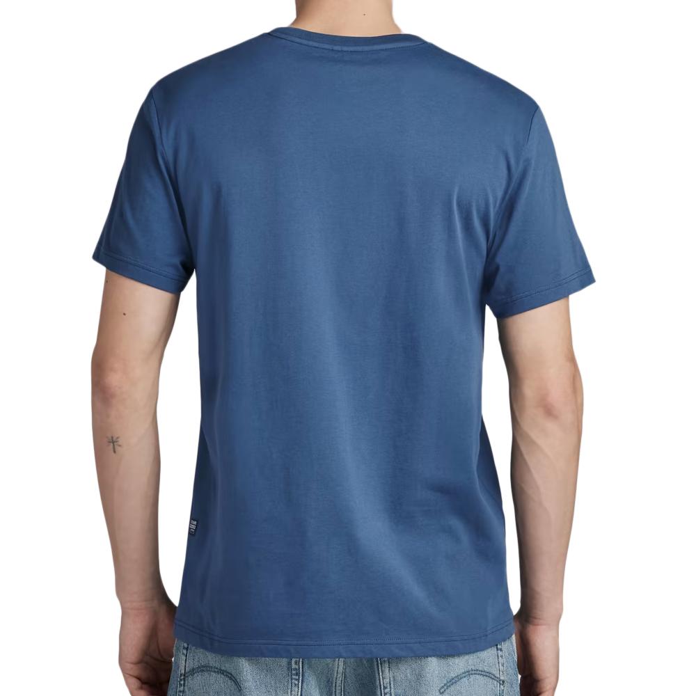 T-shirt Marine Homme G-Star Chest vue 2