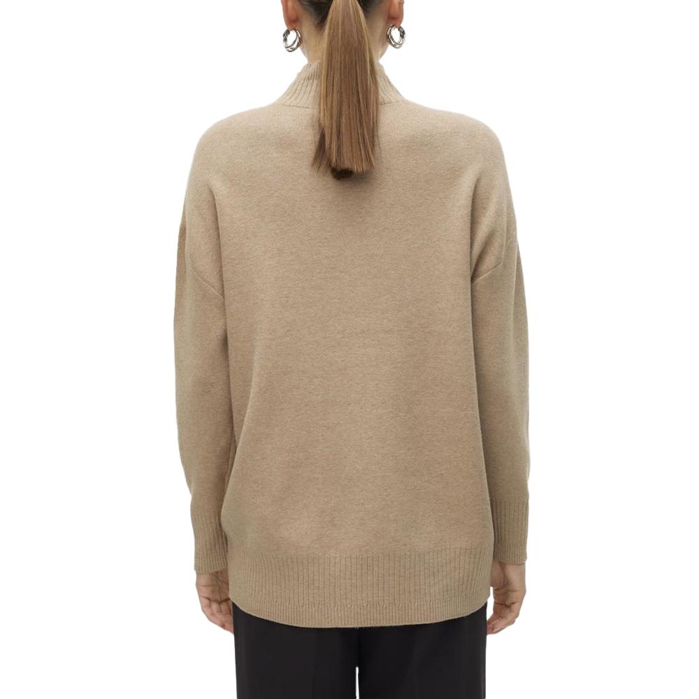 Pull Marron Femme Vero Moda Doffy Birch vue 2