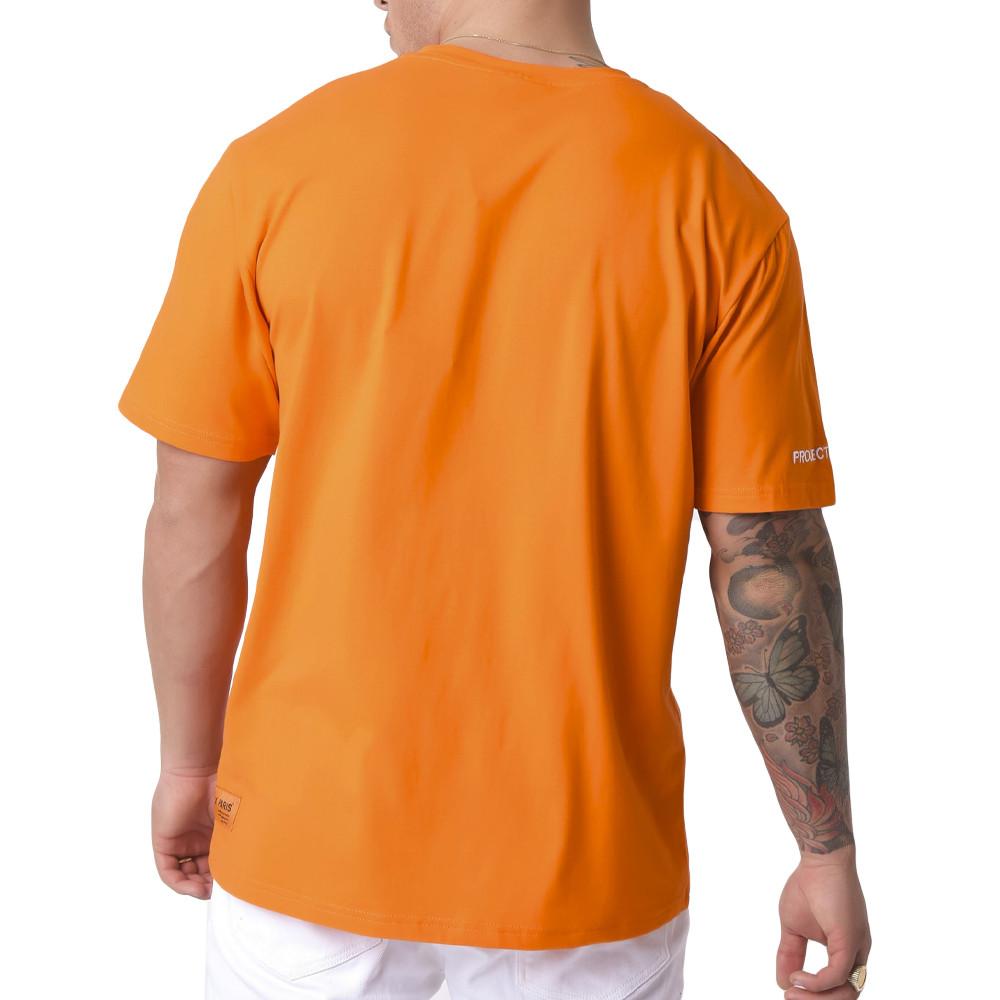 T-shirt Orange Homme Project X Paris Homme 2110156 vue 2