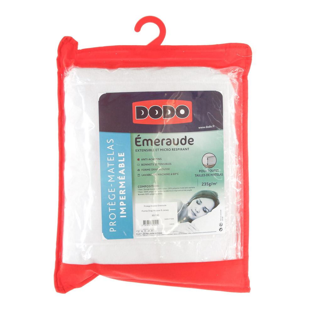 Protège-matelas Imperméable Emeraude Dodo 90X190 pas cher