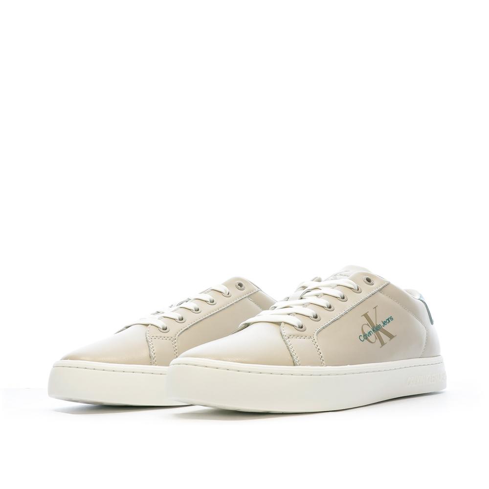 Baskets Beige Homme Calvin Klein Jeans YM0YM00491 vue 6