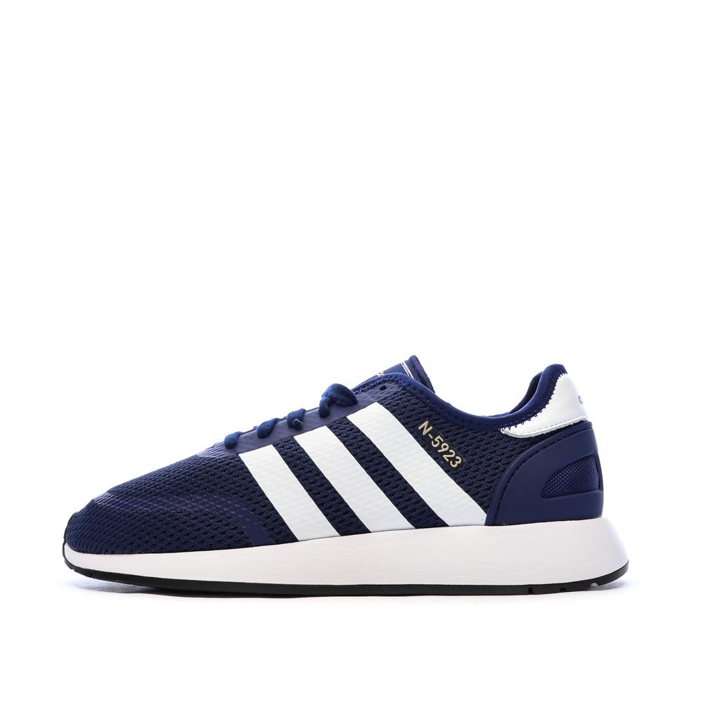 Baskets Marine Homme Adidas N-5923 pas cher