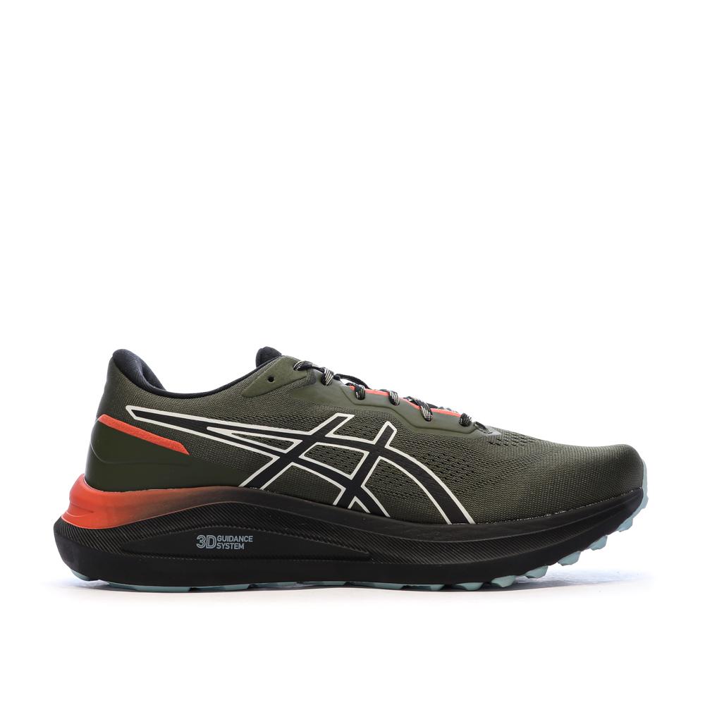 Chaussures de Running Kaki Homme Asics GT-1000 13 Tr vue 2