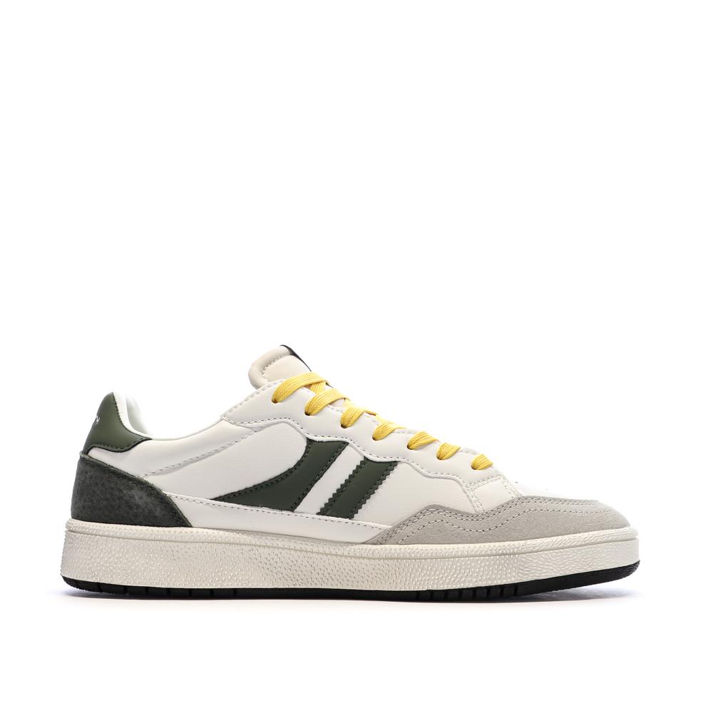 Baskets Blanc/Kaki Homme Teddy Smith120597 vue 2