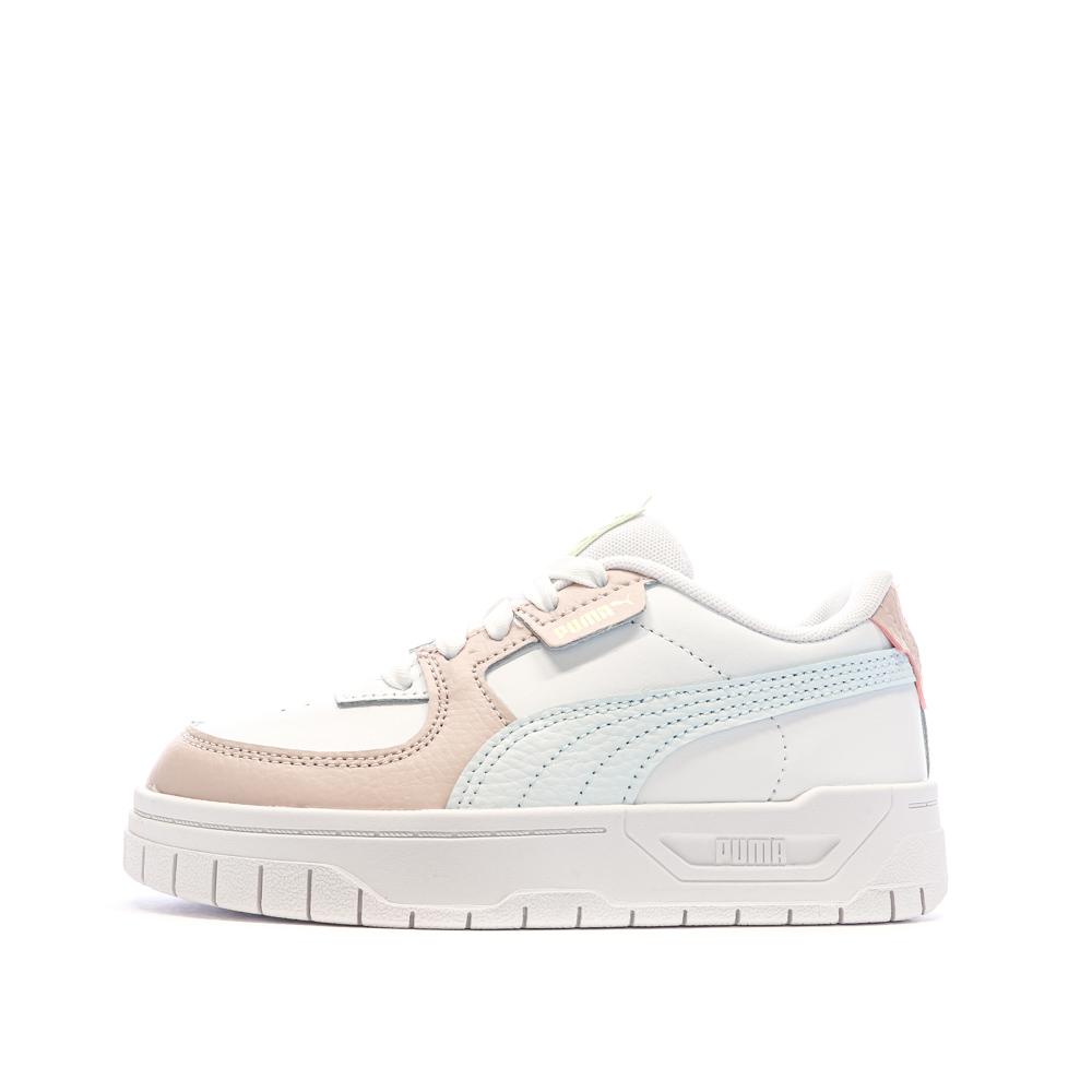 Baskets Blanches/Rose/Bleu Fille Puma Cali Dream Pastel pas cher