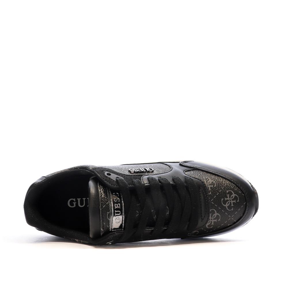 Baskets Noires Femme Guess Moxea12 vue 4