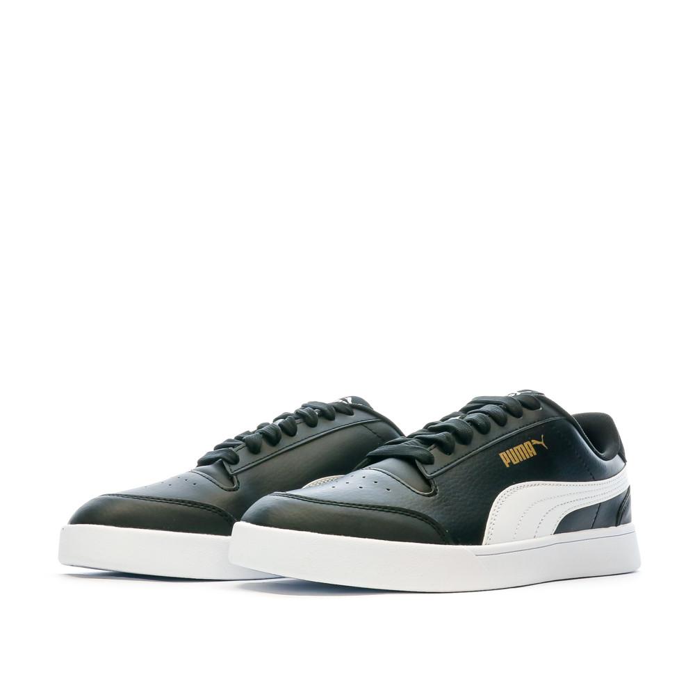 Baskets Blanche/Noir Homme Puma Shuffle vue 6