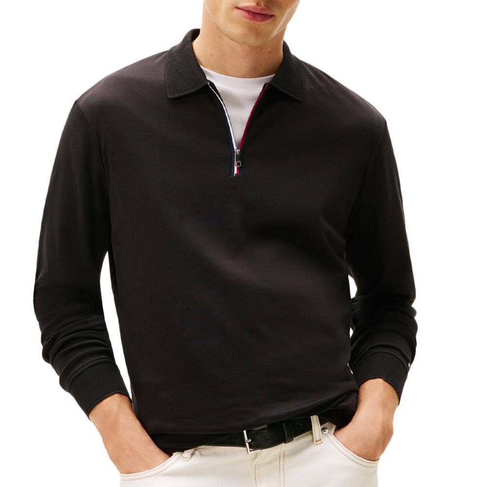 Pull Noir Homme Tommy Hilfiger MW0MW40302 pas cher