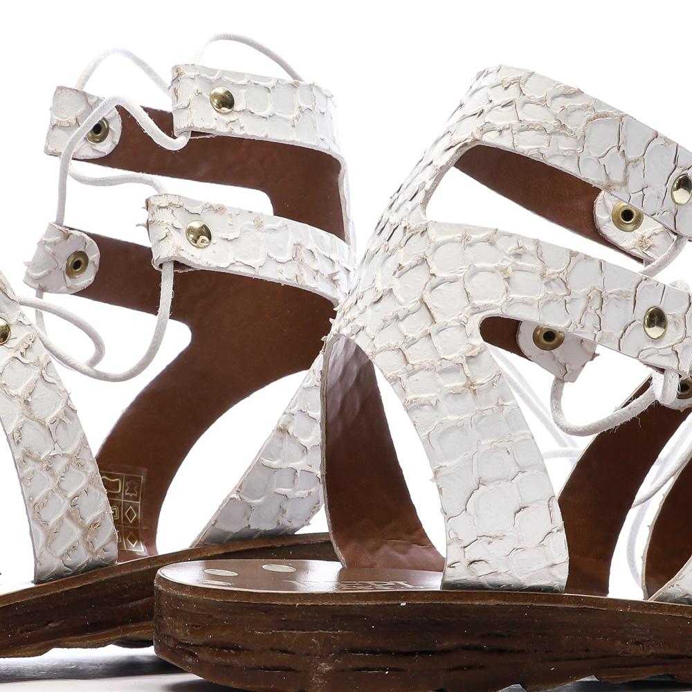 Sandales Blanc Femme Replay Manila Slave vue 7